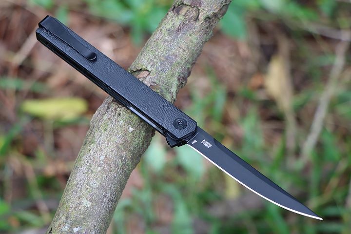 Columbia CRKT 7097 axis black folding camping hunting pocket knife UD417663